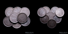 Bolivia. Lotex8. 1891 a 1900. 50 Centavos. KM161