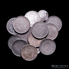 Bolivia. Lotex17. 1878 a 1900. 5, 10 y 20 Centavos