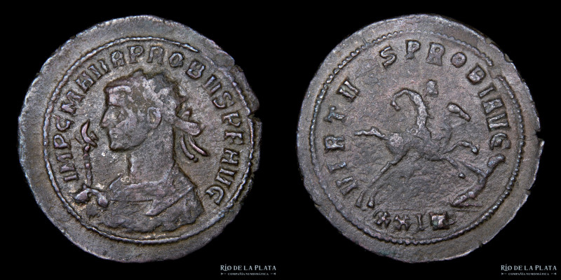 Roma Siglo III, Probo 276-282DC. Antoniniano. Ceca de Siscia, 3º of (277DC). Ve;...