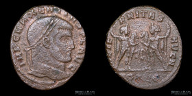 Majencio 306-312DC. AE Follis, Ostia