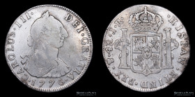 Potosi. Carlos III. 4 Reales 1776 JR. CJ 64.5