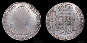 Potosi. Carlos III. 4 Reales 1785/4 PR. CJ 64.14.2