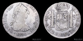 Potosi. Carlos III. 4 Reales 1788 PR. CJ 64.17