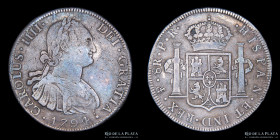 Potosi. Carlos IV. 8 Reales 1794 PR. CJ 76.6.2