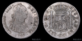 Potosi. Carlos IV. 4 Reales 1797 PR. CJ 77.9