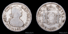 Potosi. Carlos IV. 1 Real 1801 PP, CJ 79.13