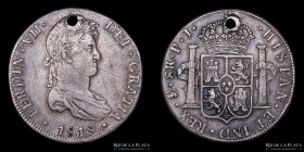 Potosi. Fernando VII. 8 Reales 1818 PJ CJ 86.8