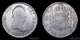 Potosi. Fernando VII. 2 Reales 1823 JL. CJ 88.13