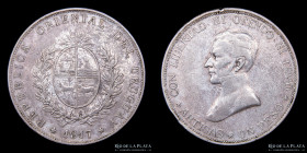 Uruguay. 1 Peso 1917. KM23