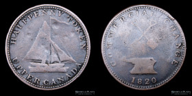Canada. 1/2 Penny Token 1820. Upper Canada