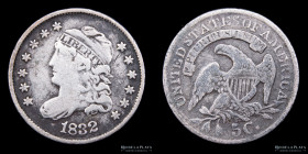 USA. Liberty Cap 5 Cents 1832. KM47