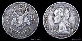 Madagascar. 5 Francs 1953. KM5