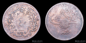 Otomanos (Turquia) 40 Para 1859. KM670