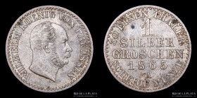 Prussia. 1 Silber Groschen 1865A. KM485