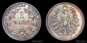 Alemania. 1 Mark 1878 F. KM7