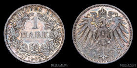 Alemania. 1 Mark 1902 A. KM14
