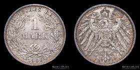 Alemania. 1 Mark 1906 E. KM14