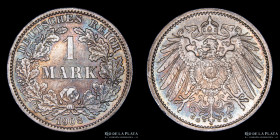 Alemania. 1 Mark 1908 G. KM14