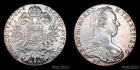 Austria. Maria Theresa. 1 Thaler 1780 SF. Restrike. KMT1