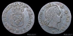 Francia. Luis XV. 1 Liard 1770 V. KM543.10