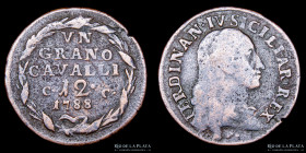 Napoles. Ferdinando IV. 1 Grano 1788. KM205