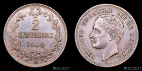 Italia. V. Emanuelle III. 2 Centesimi 1905 R. KM38