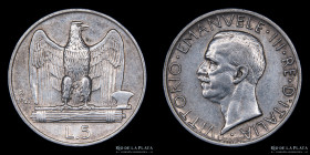 Italia. V. Emanuelle III. 5 Lira 1927 R. KM67.2