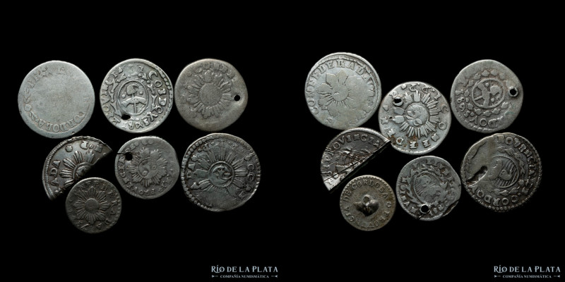 Argentina. Córdoba. Lote x 7 monedas de plata. Lote de estudio. (G-F+)

Estima...