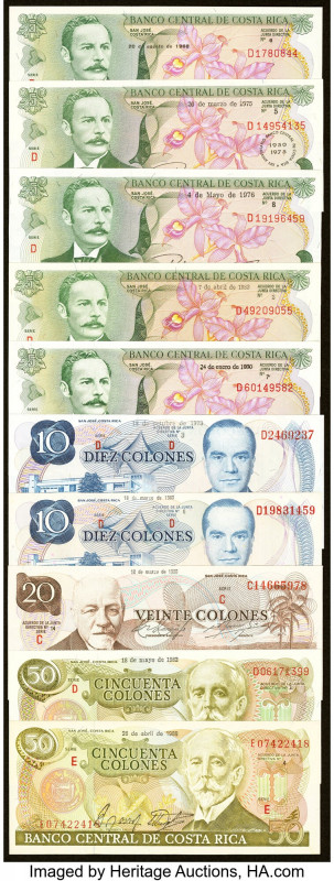 Costa Rica Group Lot of 20 Examples Crisp Uncirculated. 

HID09801242017

© 2022...