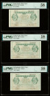 Netherlands Silver Note 5 Gulden 16.10.1944 Pick 63 Three Consecutive Examples PMG Choice About Unc 58 (3). 

HID09801242017

© 2022 Heritage Auctions...