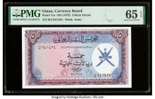 Oman Oman Currency Board 5 Rials Omani ND (1973) Pick 11a PMG Gem Uncirculated 65 EPQ. 

HID09801242017

© 2022 Heritage Auctions | All Rights Reserve...