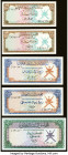 Oman Group Lot of 5 Examples Crisp Uncirculated. 

HID09801242017

© 2022 Heritage Auctions | All Rights Reserved