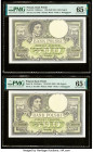 Poland Bank Polski 500 Zlotych 1919 (ND 1924) Pick 58 Two Consecutive Examples PMG Gem Uncirculated 65 EPQ (2). 

HID09801242017

© 2022 Heritage Auct...