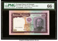 Portugal Banco de Portugal 100 Escudos 19.12.1961 Pick 165 PMG Gem Uncirculated 66 EPQ. 

HID09801242017

© 2022 Heritage Auctions | All Rights Reserv...