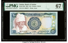 Sudan Bank of Sudan 10 Pounds 1981 Pick 20a PMG Superb Gem Unc 67 EPQ. 

HID09801242017

© 2022 Heritage Auctions | All Rights Reserved