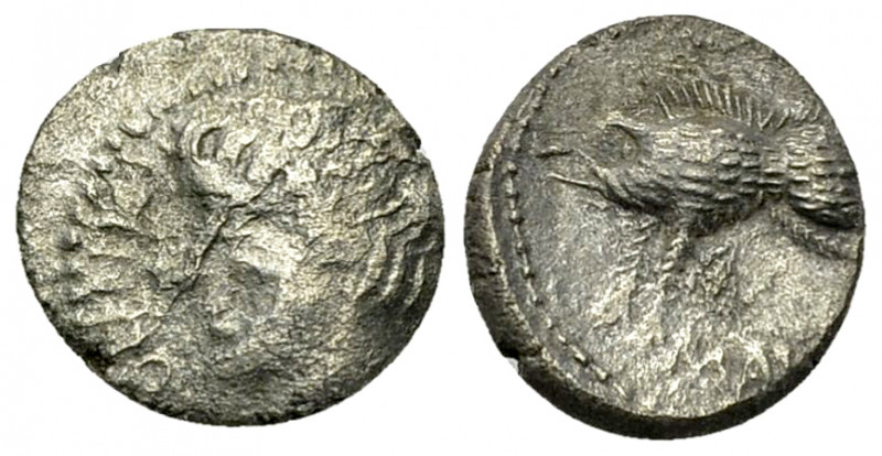 Helvetii AR Quinarius, Ninno type 

Gaul, Helvetii. AR Quinarius (13-14 mm, 1....