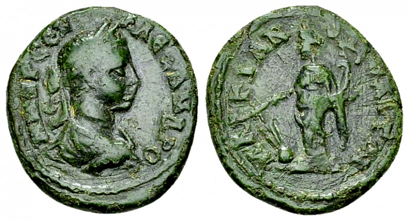 Severus Alexander AE19, Marcianopolis 

Severus Alexander (222-235 AD). AE16 (...