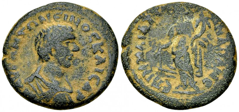 Caracalla AE30, Apameia 

Caracalla Caesar (196-198 AD). AE30 (14.37 g), Apame...