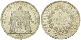 France, AR 5 Francs 1873 A, Paris
