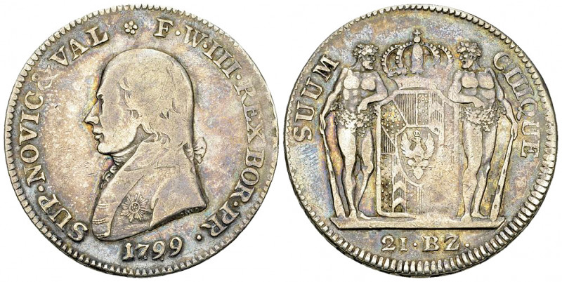 Neuenburg, AR 21 Batzen 1799 

Schweiz, Neuenburg /Neuchâtel. Friedrich Wilhel...