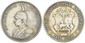 Deutsch-Ostafrika, AR Rupie 1892