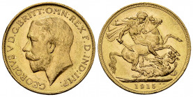 George V AV Sovereign 1915, Melbourne