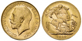 George V AV Sovereign 1919, Perth