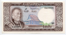 Lao 100 Kip 1963 - 1976 (ND)
P# 16; N# 210909; # 545978; UNC