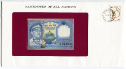 Nepal 1 Rupee 1979 - 1984 (ND) First Day Cover (FDC)
P# 22.2; # 358503; 29th of May 1984; UNC