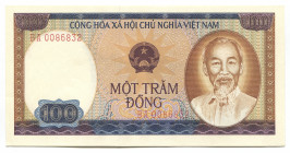 Vietnam 100 Dong 1980
P# 88b; # BA 0086832; UNC