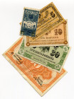Russia - Far East Amur Region Lot of 5 Notes 1919 - 1920
5 Roubles & 5 - 10 - 30 - 50 Kopeks; VF-AUNC
