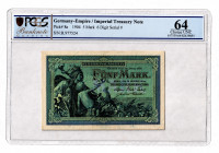 Germany - Empire 5 Mark 1904 PCGS 64
P# 8a; UNC