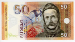 Czechoslovakia 50 Korun 2019 Specimen "Ľudovít Štúr"
Fantasy Banknote; Limited Edition; Made by Matej Gábriš; BUNC