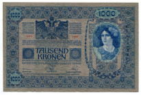 Austria 1000 Kronen 1902
P# 8a; # 1326 42595; Franz Joseph I; UNC